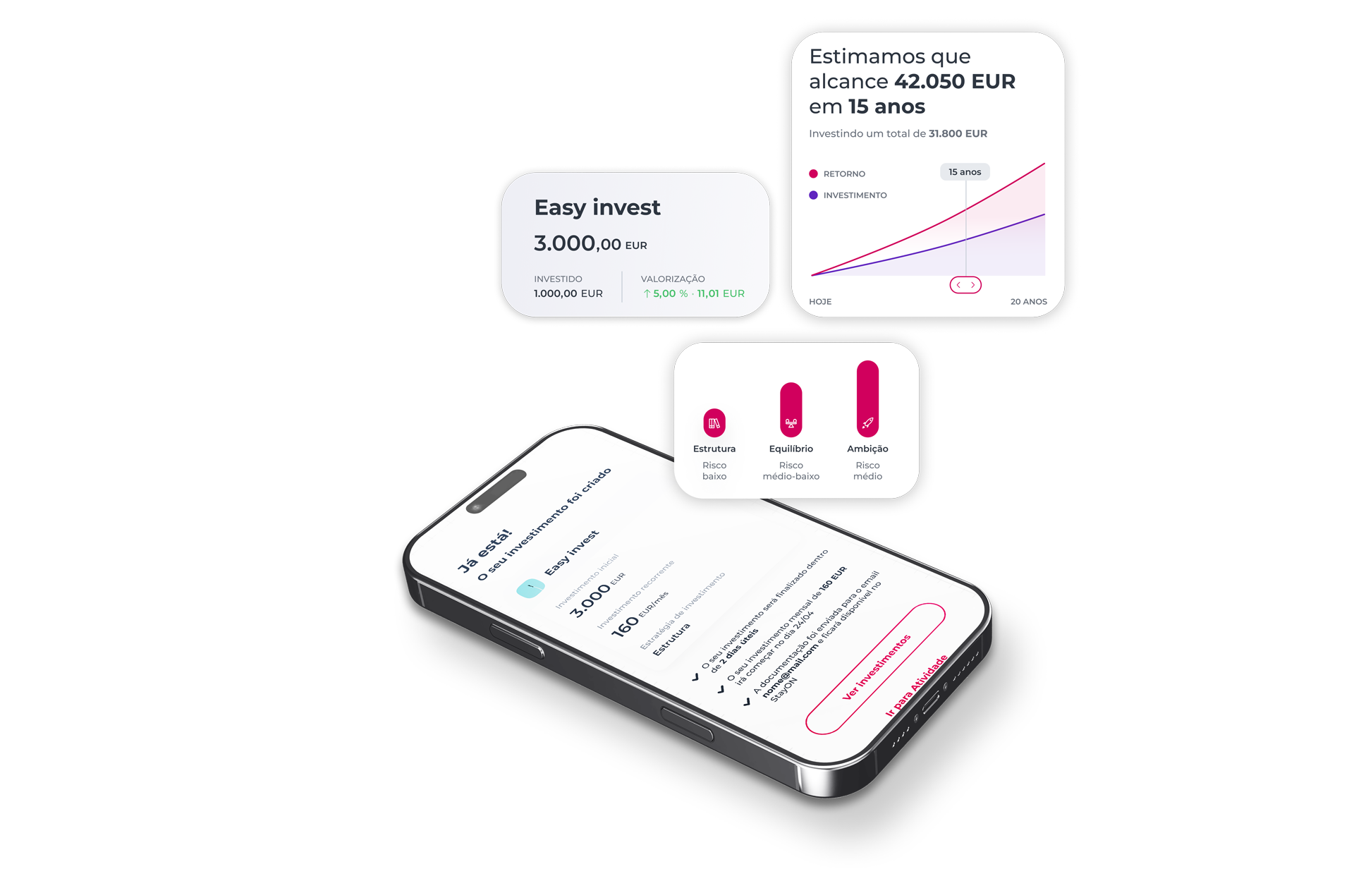 Imagem ilustrativa de investimentos financeiros