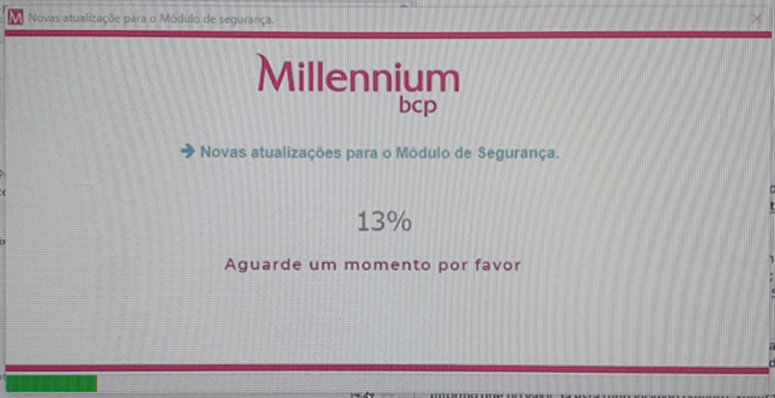 Exemplo de mensagem fraudulenta