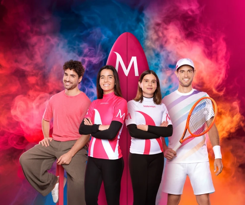 Quatro embaixadores Millennium: José Condessa, Teresa Bonvalot, Marta Paço e Nuno Borges