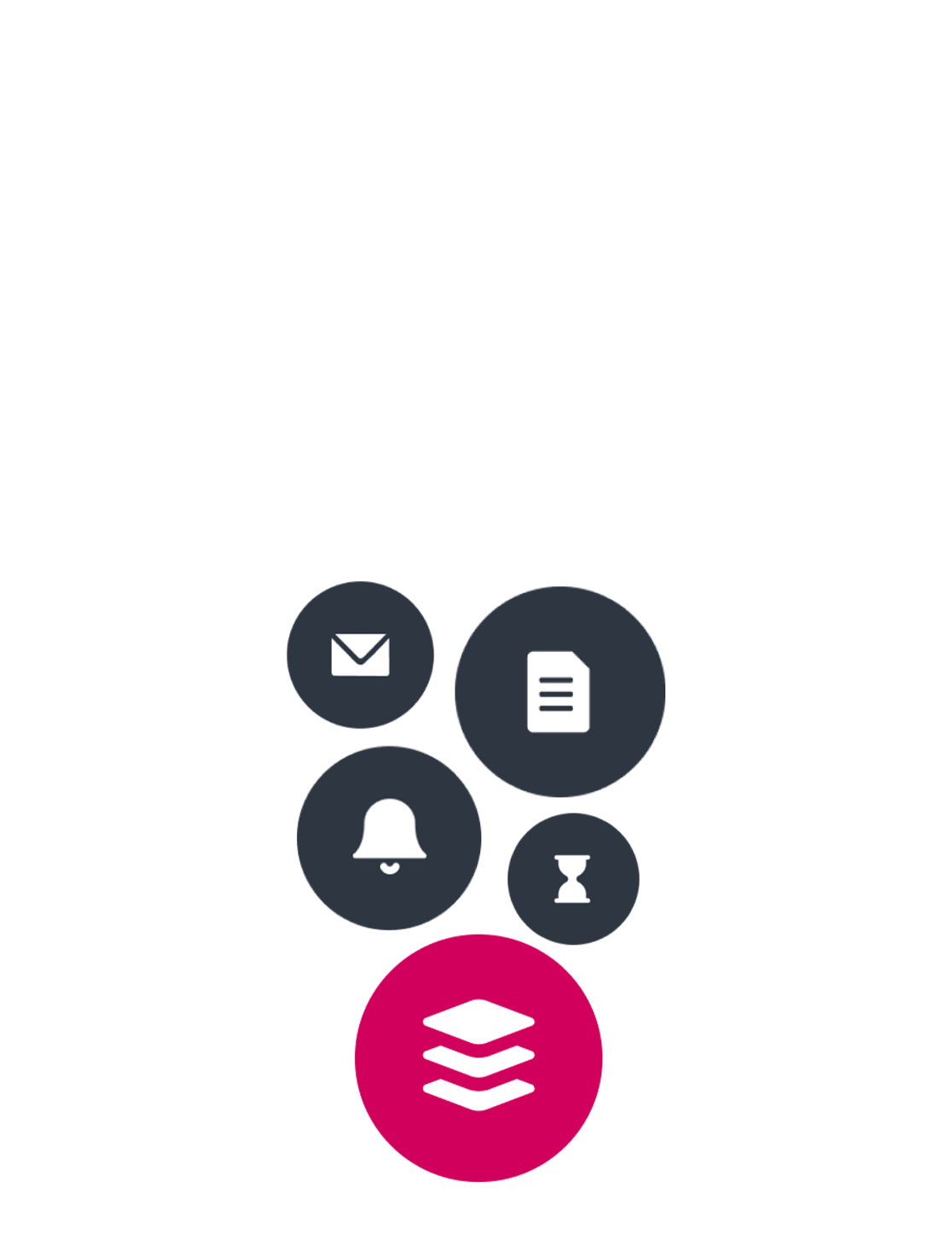 telemóvel com icon das notificações StayON selecionado