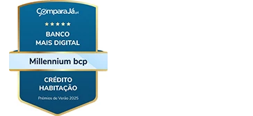 Awarded the "Best Most Digital Bank" prize at the ComparaJá.pt Summer 2025 Home Loan Awards