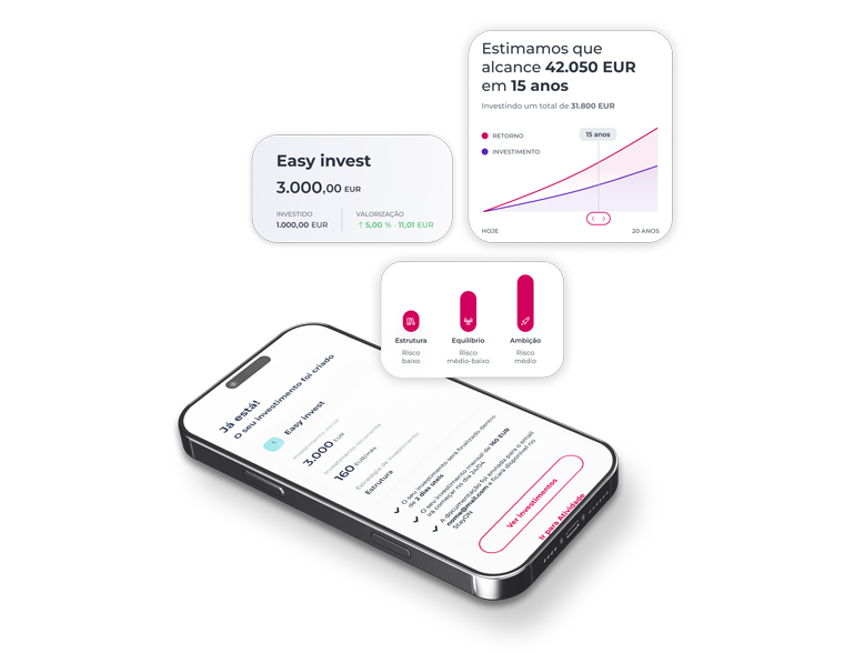 Imagem ilustrativa de investimentos financeiros