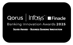 Qorus | Infosys | Finacle - Banking Innovation Awards 2025 - Silver Award: Business Banking Innovation