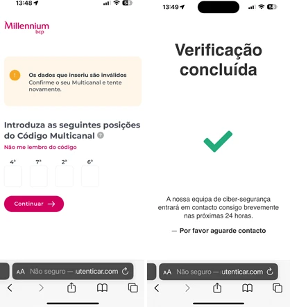 pop ups fraudulentos