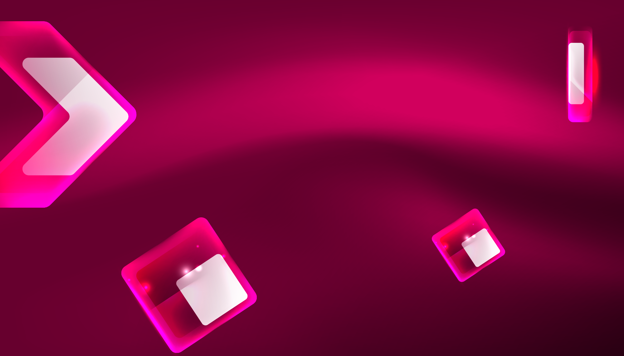 fundo cerise com ilustrações onduladas