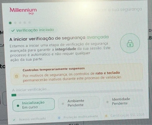 Exemplo de pop up fraudulento