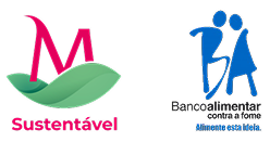 Logotipos M Sustentavel e Banco Alimentar