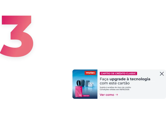 Banner de inscrição campanha Worten