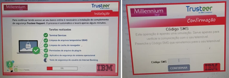 pop ups fraudulentos