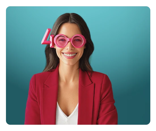 Rapariga com óculos digitais