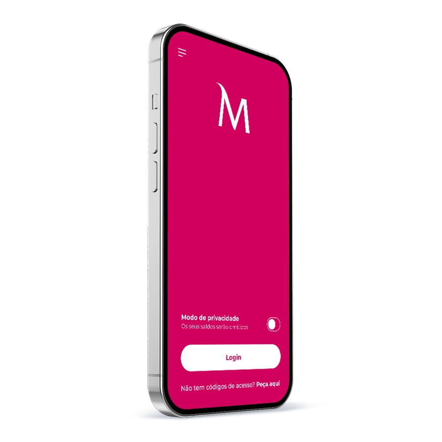 telemóvel com App Millennium