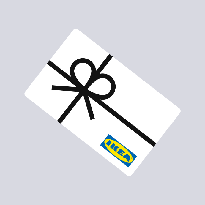 Cartão presente IKEA