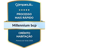 Award for "Fastest Process" at the ComparaJá.pt Summer 2025 Home Loan Awards