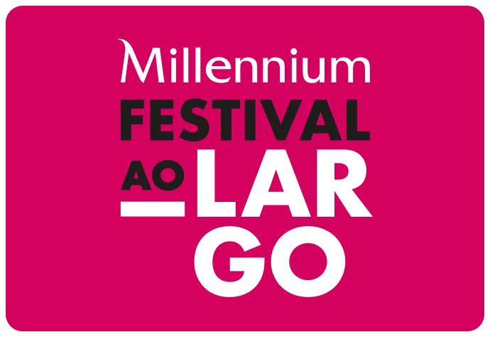 Logotipo Millennium Festival ao Largo