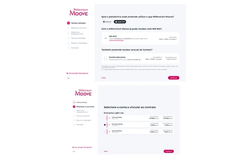 ecrãn de introdução de dados